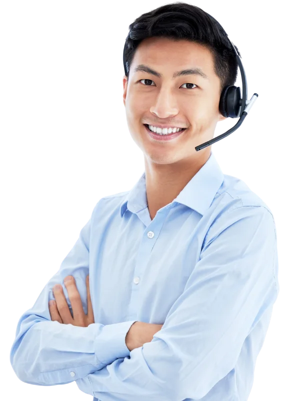 Man smiling at camera