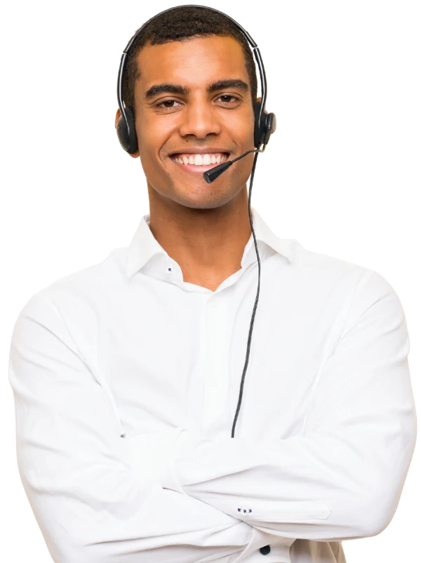 Man smiling at camera